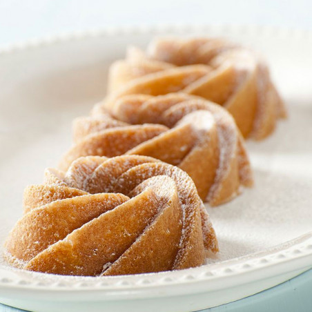 Molde 6 Mini Heritage Bundt de Nordic Ware
