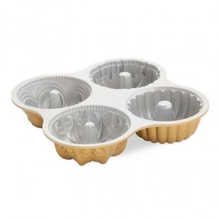Molde Quartet Bundt de Nordic Ware