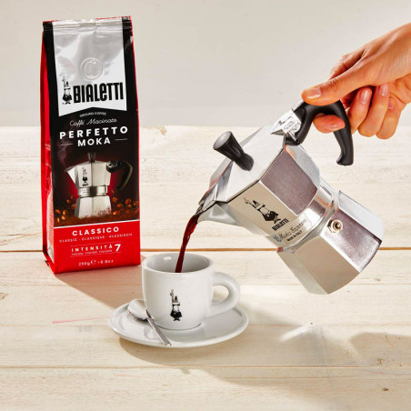 Saco de café moído série Perfetto da Bialetti