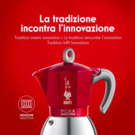 Cafeteira italiana NEW MOKA indução Bialetti