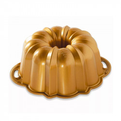 Molde anniversary bundt cake Nordic Ware dorado