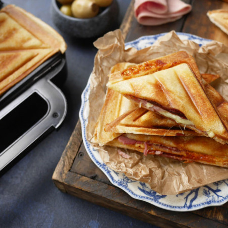 Sandwichera tostadora con placas desmontables Breville