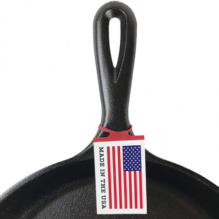 Lodge 26 cm hoge en lage gietijzeren koekenpannen set