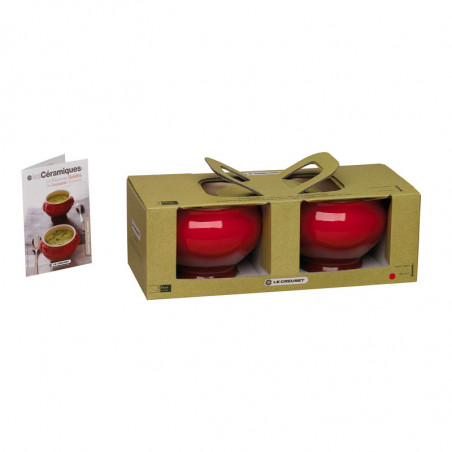 Set 2 soperas cerámica de gres Le Creuset