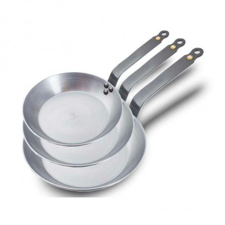 De Buyer Mineraal ijzeren koekenpannen 3-Pack