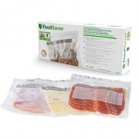Foodsaver Grote herbruikbare Zip-zakjesdoos FVB016X