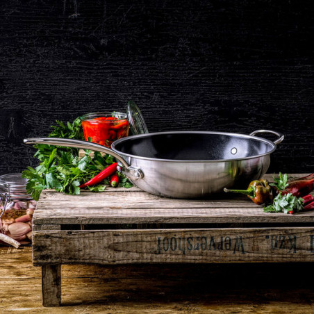 Wok antiadherente cerámico GreenPan Premiere