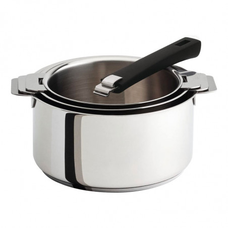 Cristel 3er-Set Kochtöpfe mit abnehmbarem Griff, Angebot!