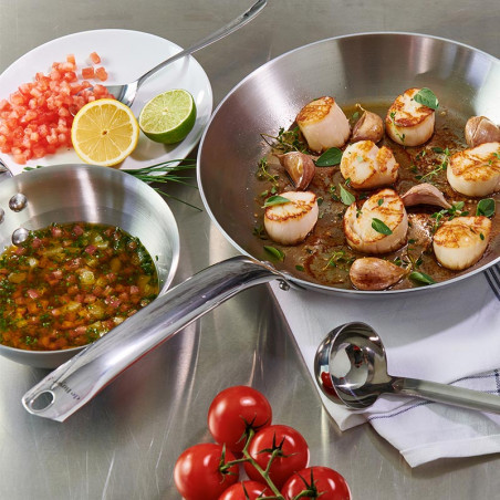 Poêle à frire en acier inoxydable De Buyer Alchimy Poêle à frire en acier inoxydable De Buyer Alchimy