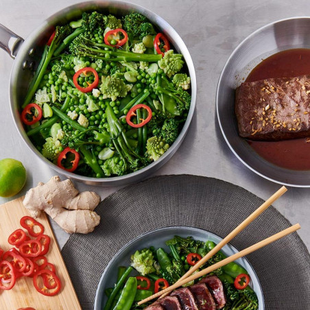 Sauté em aço inoxidável De Buyer Alchimy
