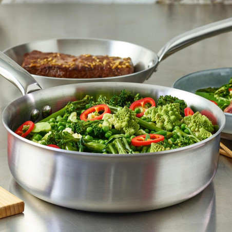 Sauté de acero inoxidable De Buyer Alchimy