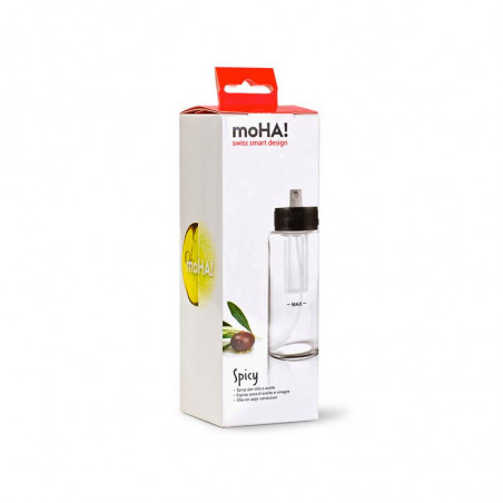 packaging de Aceitera en spray Spicy MoHA!