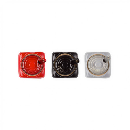 Set 3 mini salseras con cuchara Le Creuset