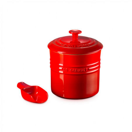 Contenedor de alimentos cereza Le Creuset 1,9L.