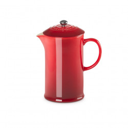 Caffettiera Le Creuset con pressa a ciliegia