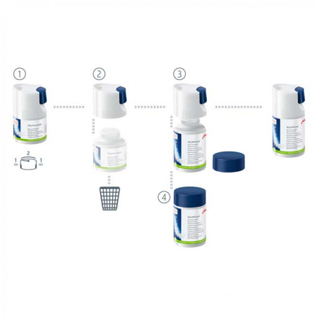 Recharge de pastilles de nettoyage pour le système de lait Jura