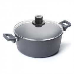 Casserole Antiadhésive En Alliage De Titane 30,5 Cm Avec Couvercle - Poêle Multifonction Pour Cuisinières Induction, Gaz, électrique