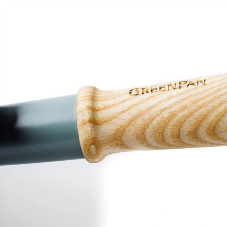 Set Greenpan Mayflower de cazo, cacerola de 20 cm con tapa de cristal y cucharón