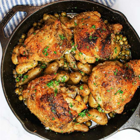 Frigideira redonda ferro fundido Lodge