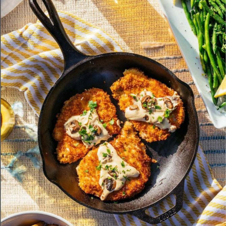 Poêle ronde en fonte Lodge