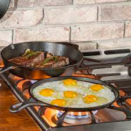 Griglia per crepes in ghisa Lodge