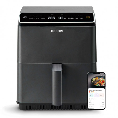 COSORI 6.4L Dual Blaze XXL noir chez lecuine