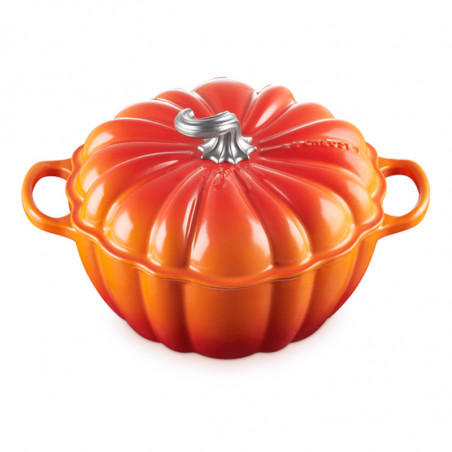 Le Creuset limited edition pompoencocotte zijaanzicht