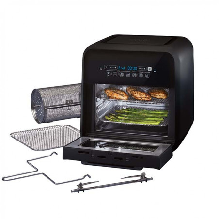 Breville Heißluftfritteuse mit Halogen-Rotisserie
