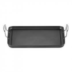 Le Creuset rechteckiger Grill mit Antihaftbeschichtung und Griffen