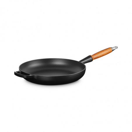 Sartén de hierro Signature con mango de madera Le Creuset