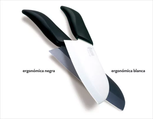 Serie ergonómica de cuchillos de cerámica Kyocera