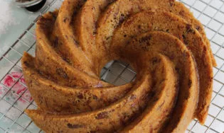 Receta bundt cake zanahoria con molde Nordic Ware