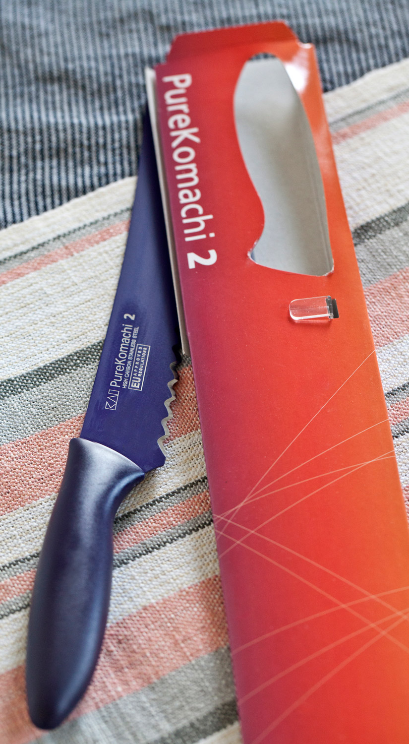 El cuchillo de pan Pure Komachi 2 