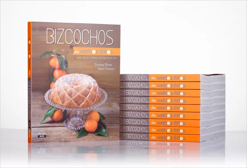 Libro bizcochos de Webos Fritos