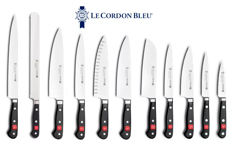 Coleccion cuchillos escuela de cocina Le Cordon Bleu de Wusthof