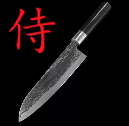 Cuchillo de chef de Damasco, cuchillos japoneses juego de cocina | Juego de  cuchillos de 4 piezas Cuchillo Santoku Cuchillo utilitario japonés VG10