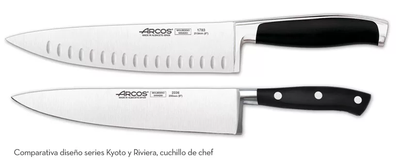 Cuchillos Arcos Kyoto, la serie de cuchillos de alta gama