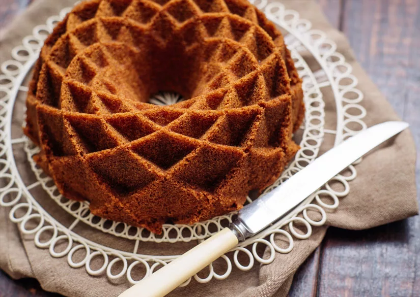 Bundt cake terminado