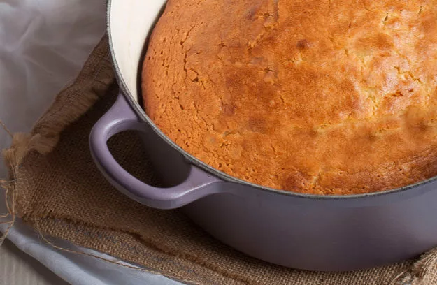 Bizcocho de AOVE en Cocotte Le Creuset