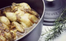 Pollo en cocotte receta
