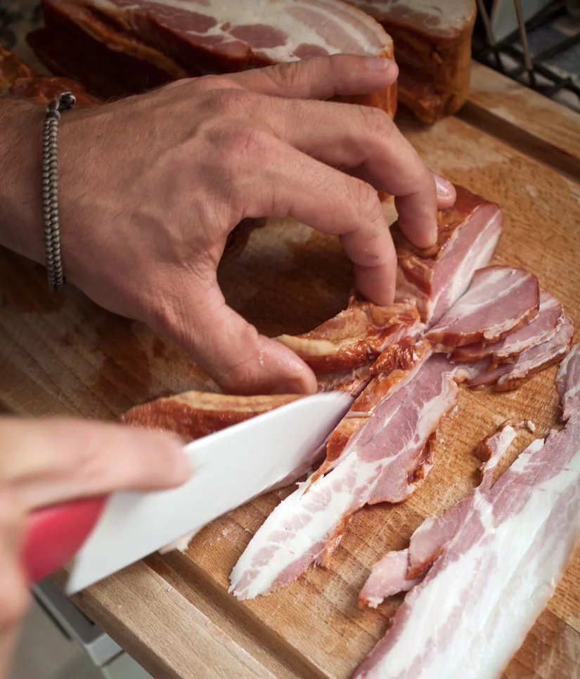 Cuchillos de cerámica ideales para cortar carnes y pescado