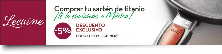 Comprar sartenes Woll en Mexico