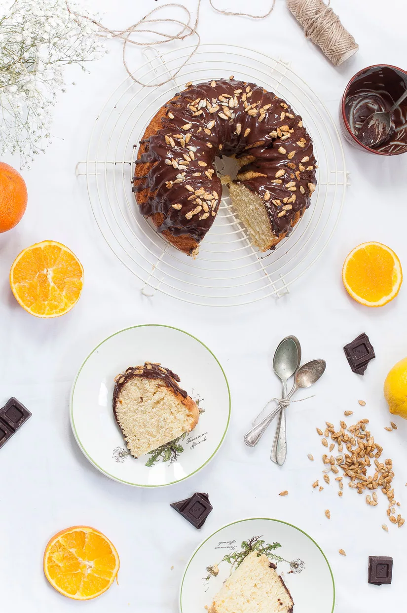 ¡bundt cake terminado!