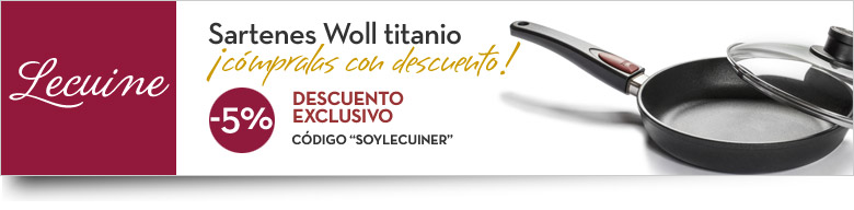 Comprar sartenes titanio Woll
