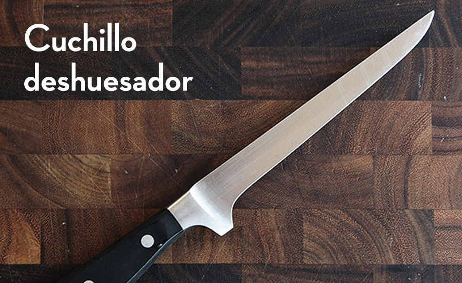 CUCHILLO PARA DESHUESAR CARNE