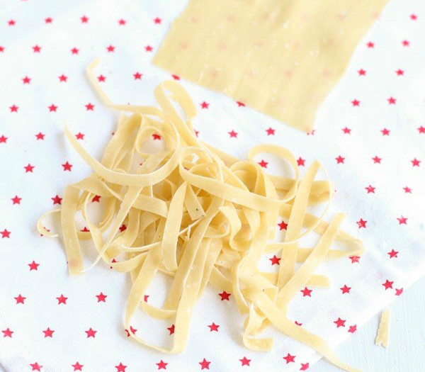 Pasta fresca, tallarines