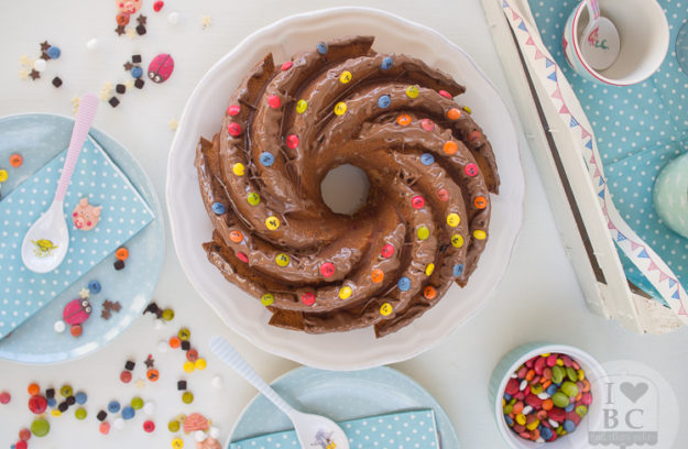 bundt cake con niños