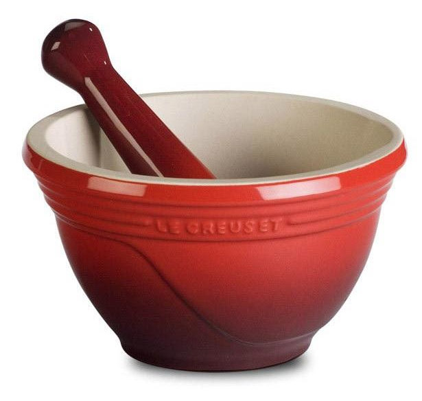 mortero cocina Le Creuset