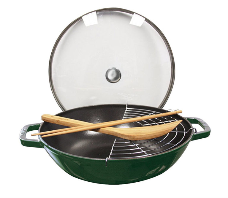 Wok Le Creuset ¿qué modelo puedes elegir? Lecuiners