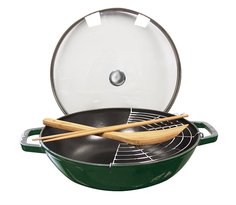 Wok de hierro Le Creuset